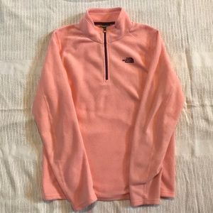 North Face 1/4 zip fleece